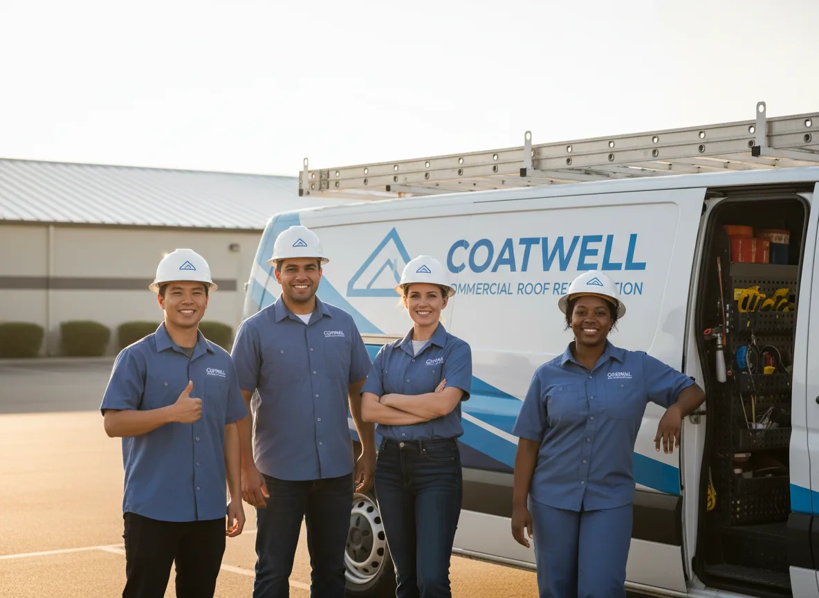Commercial roof coating company in Spencer, NC
